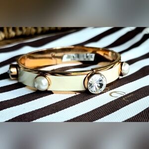 Henri Bendel Rose Gold Bangle Bracelet NWT